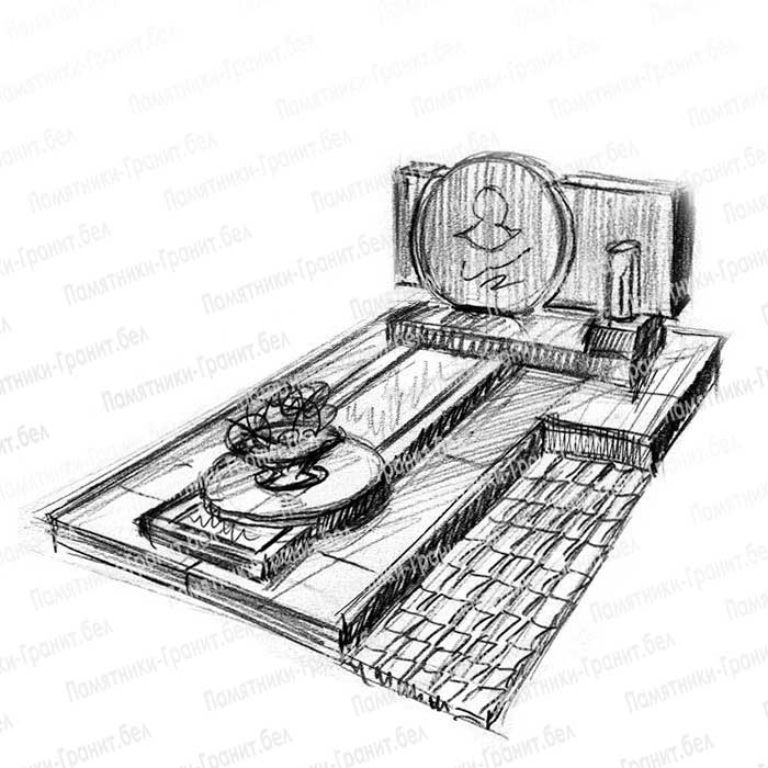 эскизы эксклюзивных памятников фото