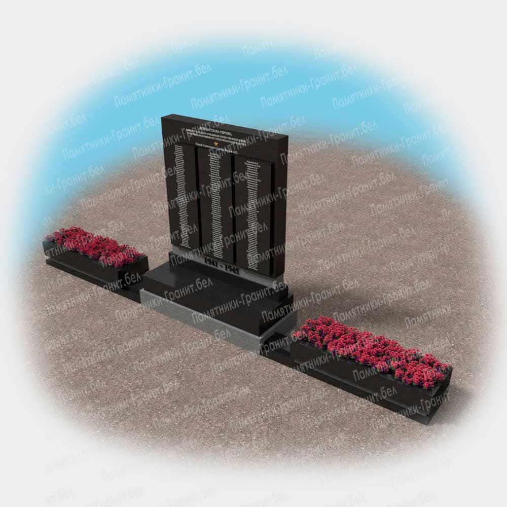 Памятник с крестом в Докшицы на могилу фото